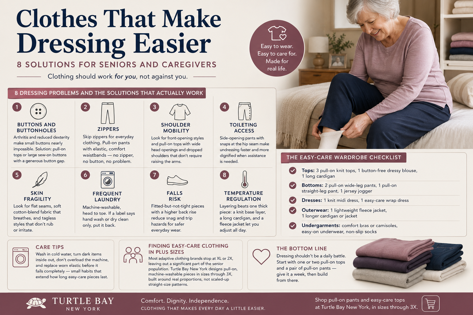 Clothes That Make Dressing Easier