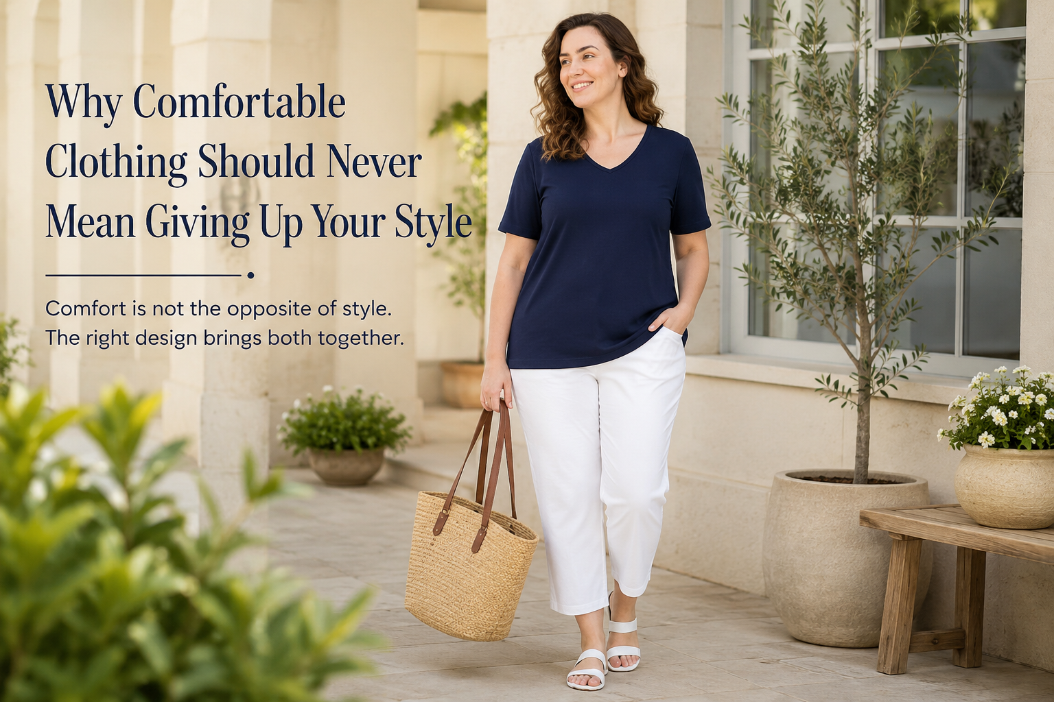 Why Comfortable Clothing Should Never Mean Giving Up Your Style