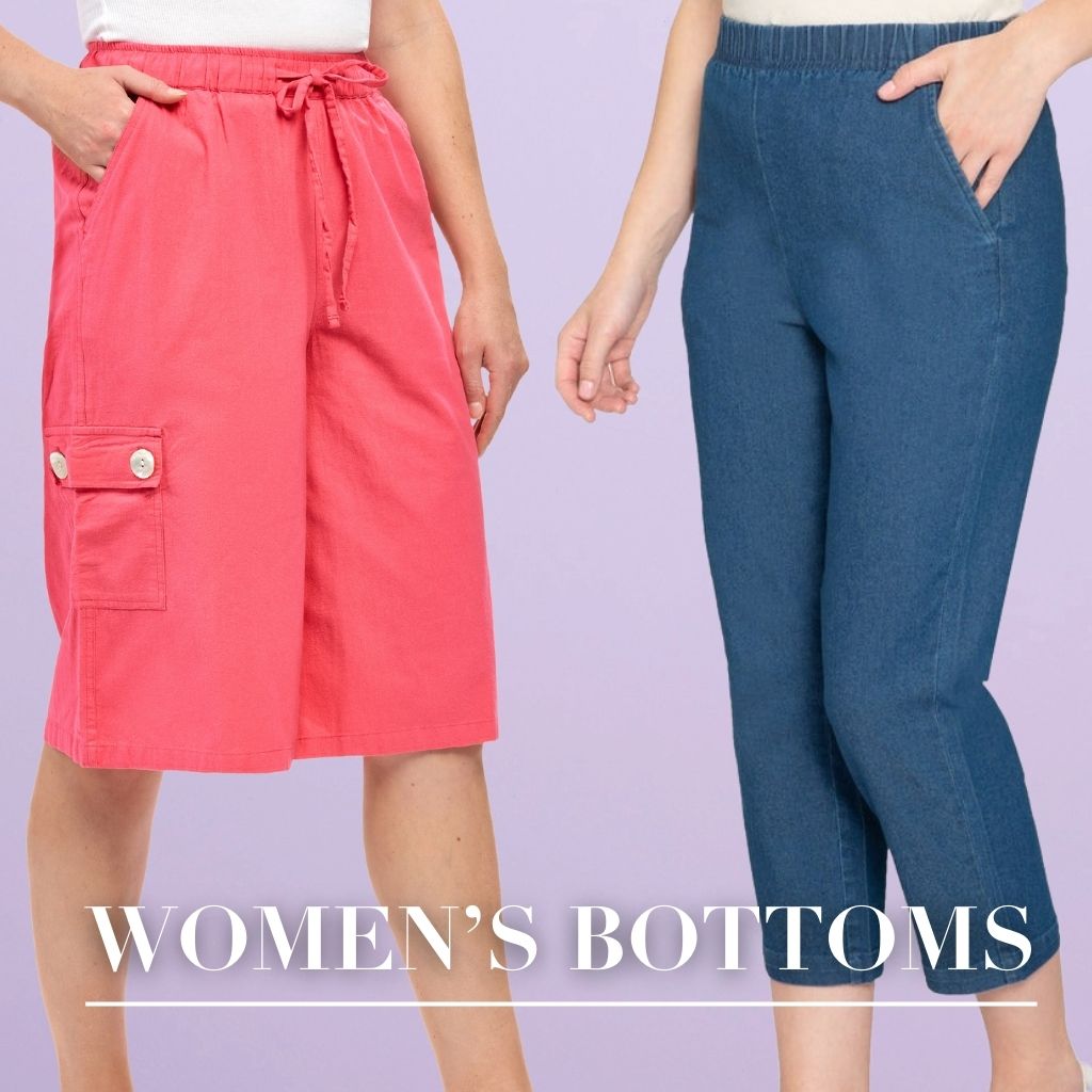 From everyday essentials to fashion-forward statements, our women's bottom collection has something for every style and occasion.