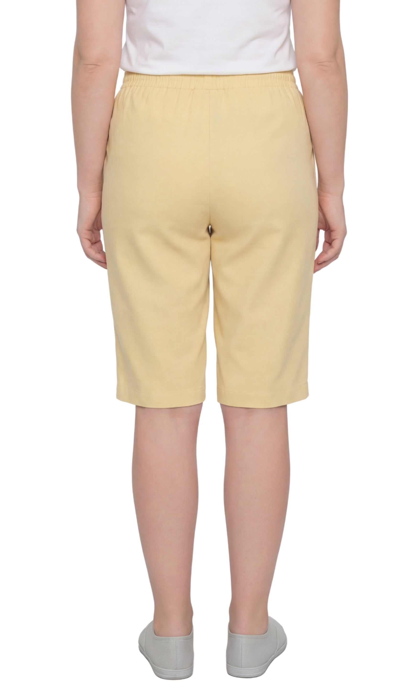 Women's Easy Pull on Bermuda Shorts in Denim and Twill 13