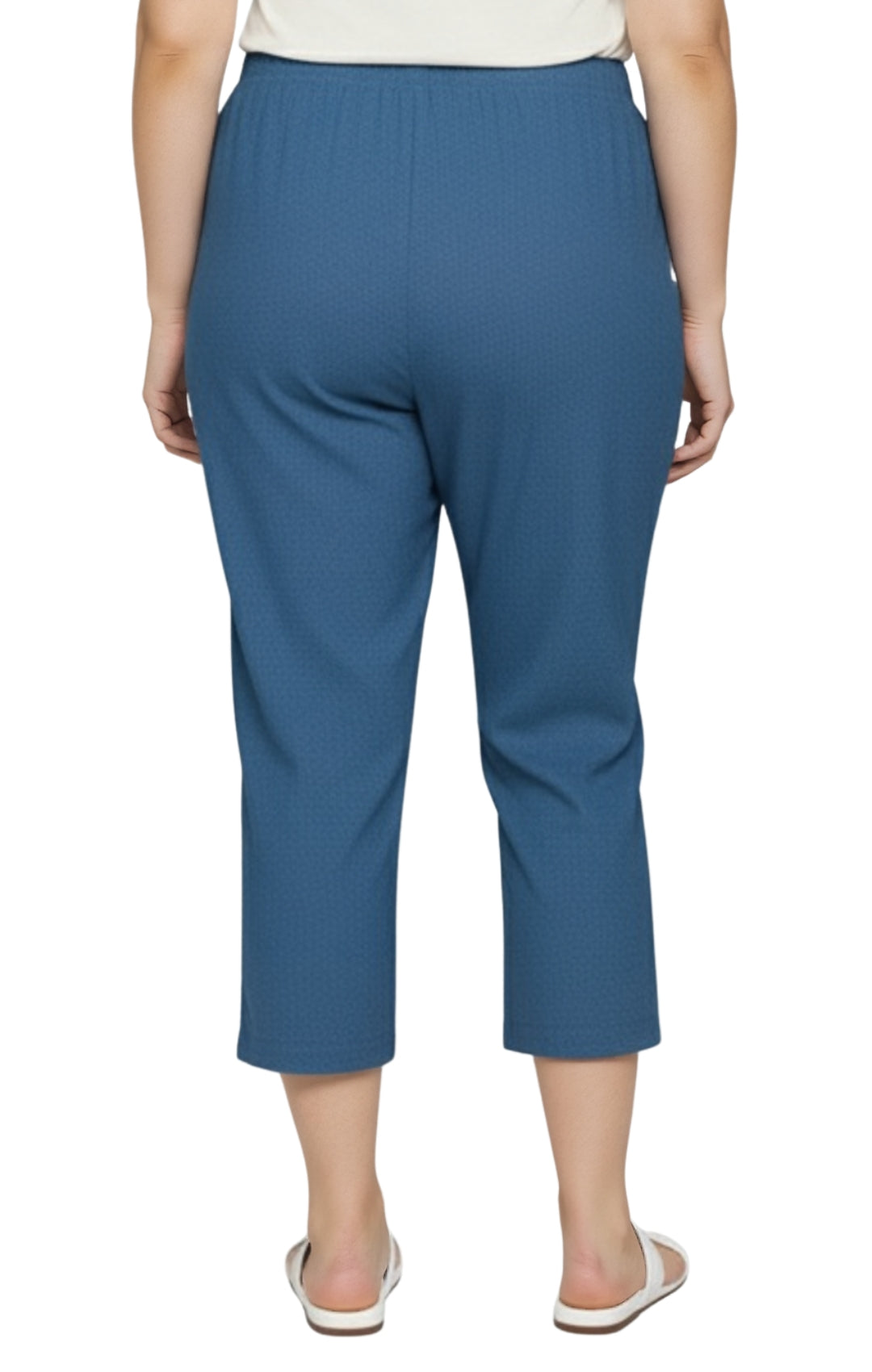 Turtle Bay Apparel Women's Lightweight Stretch Denim Capri Pants