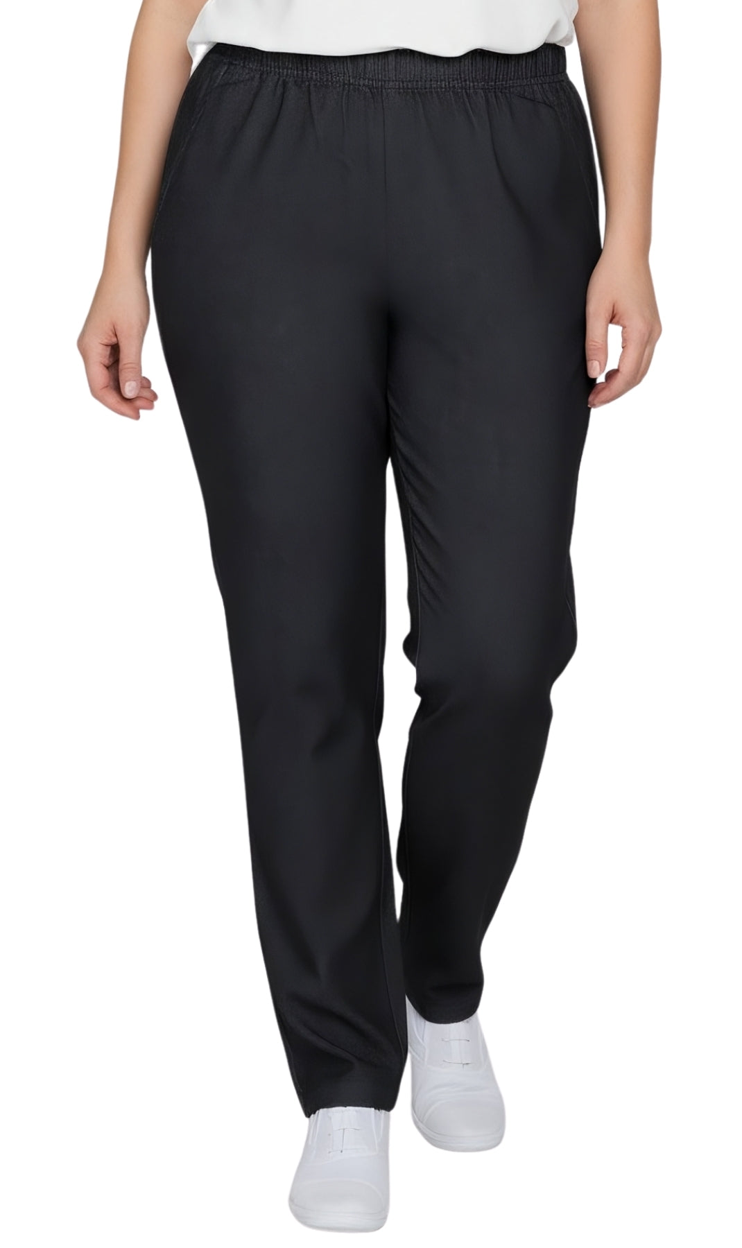 Women's Elastic Waist Pull On Jeans in Denim & Twill - Soft & Lightweight with a bit Stretch 15