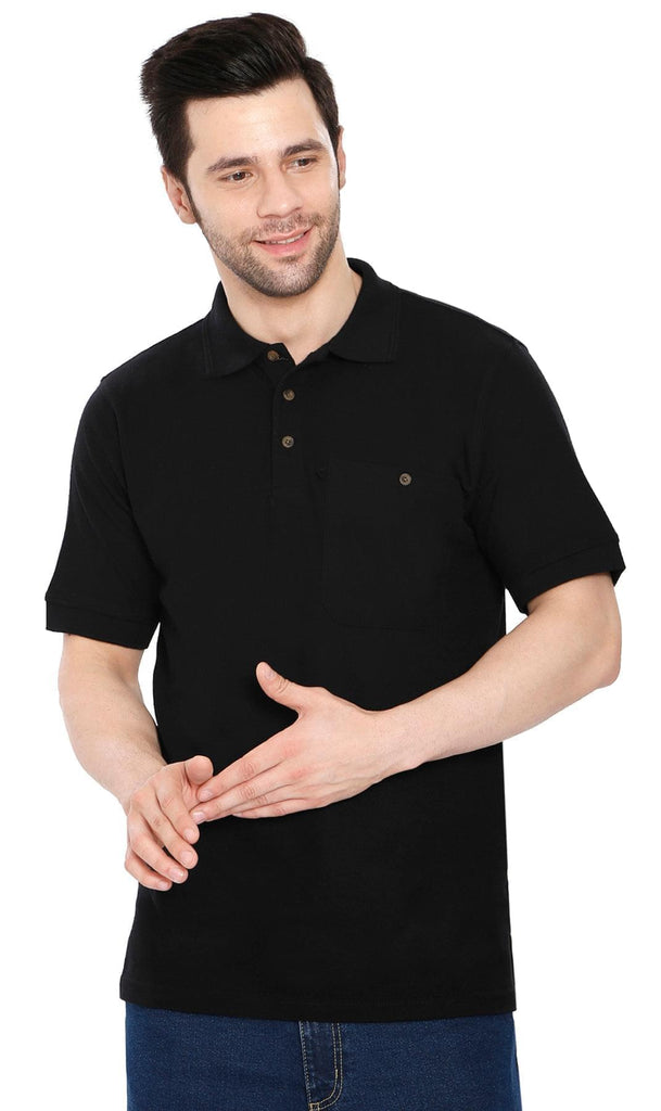 Mens Pique Knit Polo Shirts TURTLE BAY APPAREL