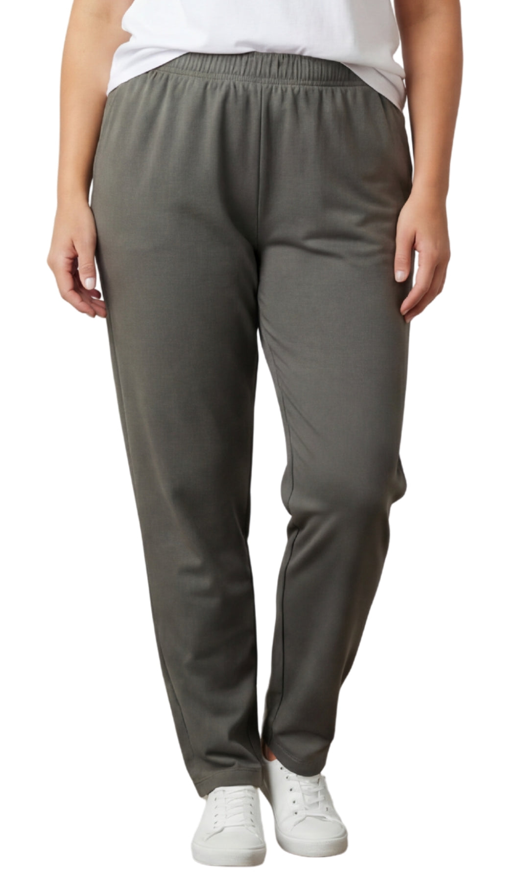 Women's Premium Cotton Stretch High-Waisted Black Leggings - Dressy Comfort in an Everyday Essential 5